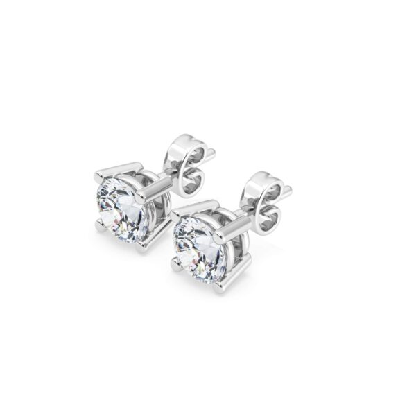 14K Lab Grown Diamond Stud Earrings