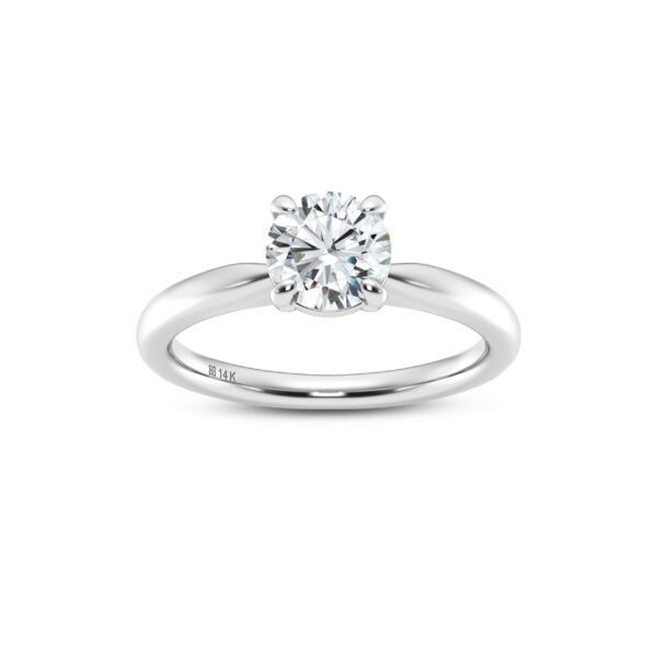 14K Lab Grown Diamond Solitaire Ring